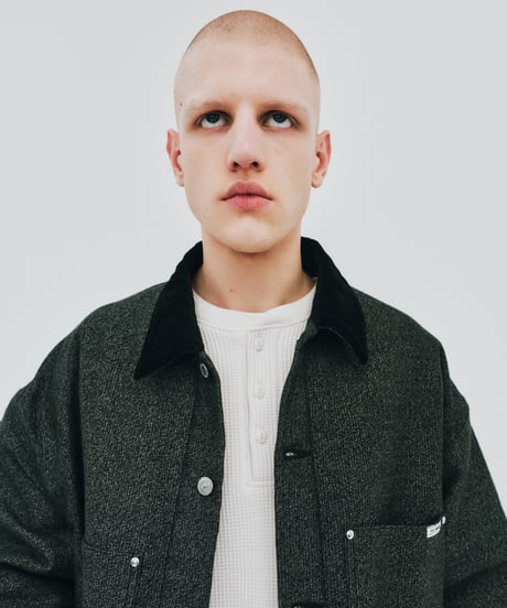 𝐂𝐎𝐎𝐓𝐈𝐄 | Bedford Cloth Quilting Coverall | Black