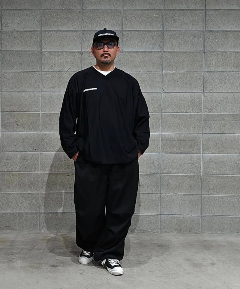トップス FROST WEAVE HOCKEY S/S tee 𝐂𝐎𝐎𝐓𝐈𝐄 | Frost Weave Hockey L/S Tee | Black | W
