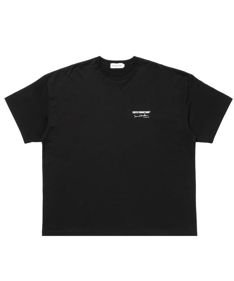 COOTIE | Print S/S Tee ( Pink 14 ) | Black | Wo