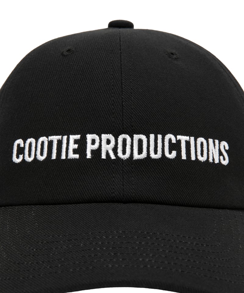 𝐂𝐎𝐎𝐓𝐈𝐄 | Cotton Serge 6 Panel Cap | Black | Wor