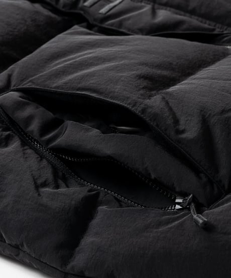 TIGHTBOOTH | PLAC DOWN VEST | BLACK