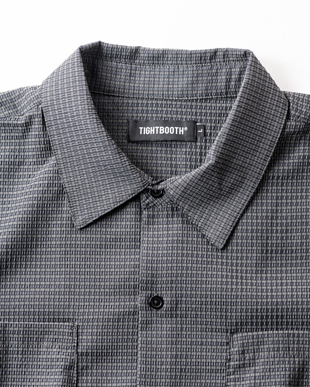 TIGHTBOOTH | TBPR / SEERSUCKER ROLL UP SHIRT |