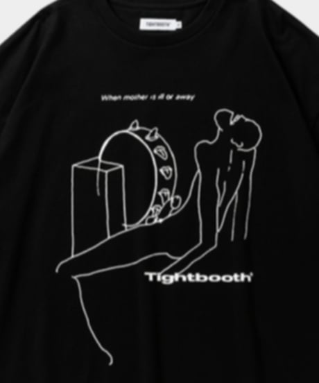 TIGHTBOOTH | TBPR / NEW GEAR S/S T-SHIRT | Black