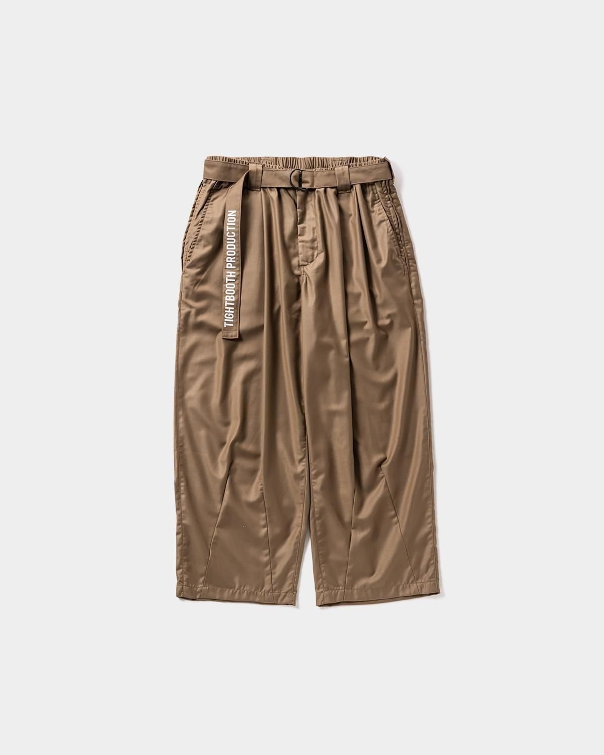 TIGHTBOOTH | BAGGY SLACKS | KHAKI | Work In Pro
