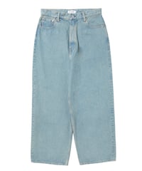 𝐂𝐎𝐎𝐓𝐈𝐄 | 12.5oz Denim 5 Pocket Extra Baggy Pants | Indigo Fade OD