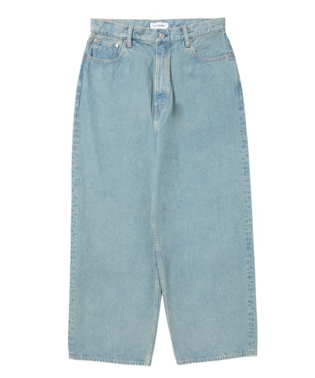 𝐂𝐎𝐎𝐓𝐈𝐄 | 12.5oz Denim 5 Pocket Extra Baggy Pants | Indigo Fade OD
