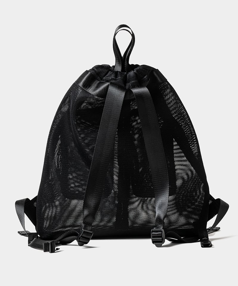 バッグ TIGHTBOOTH LOGO MESH BACKPACK TIGHTBOOTH | TBPR / LOGO MESH KNAPSACK | Black