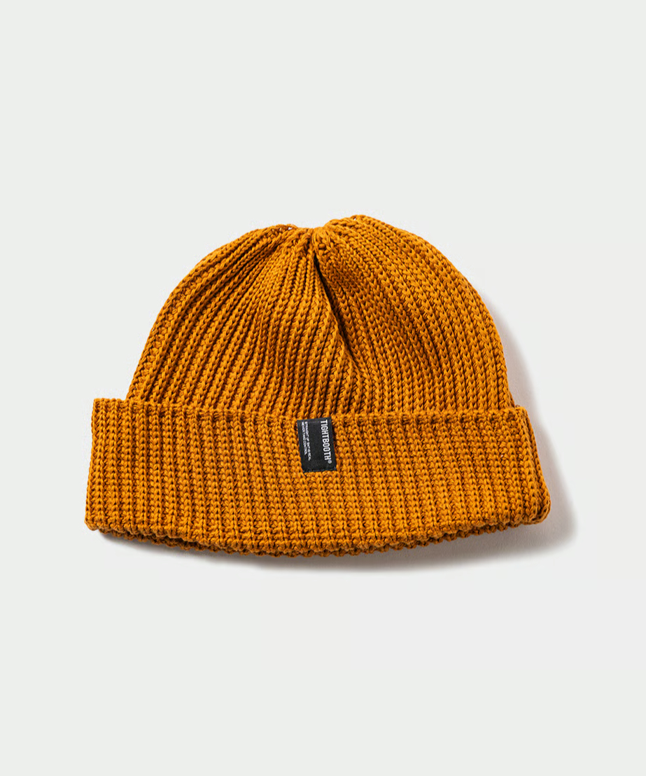 TIGHTBOOTH | TAG WATCH CAP | Gold | Work In Pro