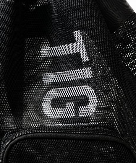 TIGHTBOOTH | TBPR / LOGO MESH KNAPSACK | Gray