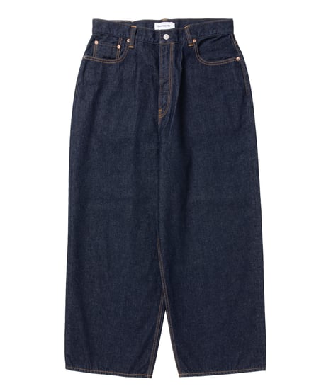 𝐂𝐎𝐎𝐓𝐈𝐄 | 12.5oz Denim 5 Pocket Extra Baggy Pants | Indigo