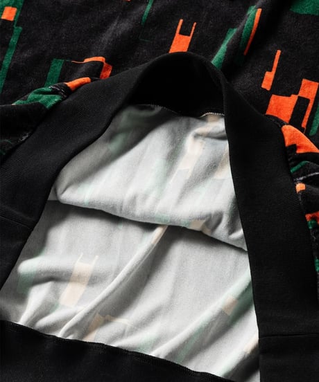 TIGHTBOOTH | NOISE VELOUR HOODIE | ONE