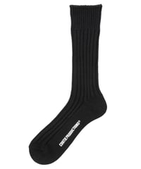 𝐂𝐎𝐎𝐓𝐈𝐄 | Lowgauge Middle Socks | Black