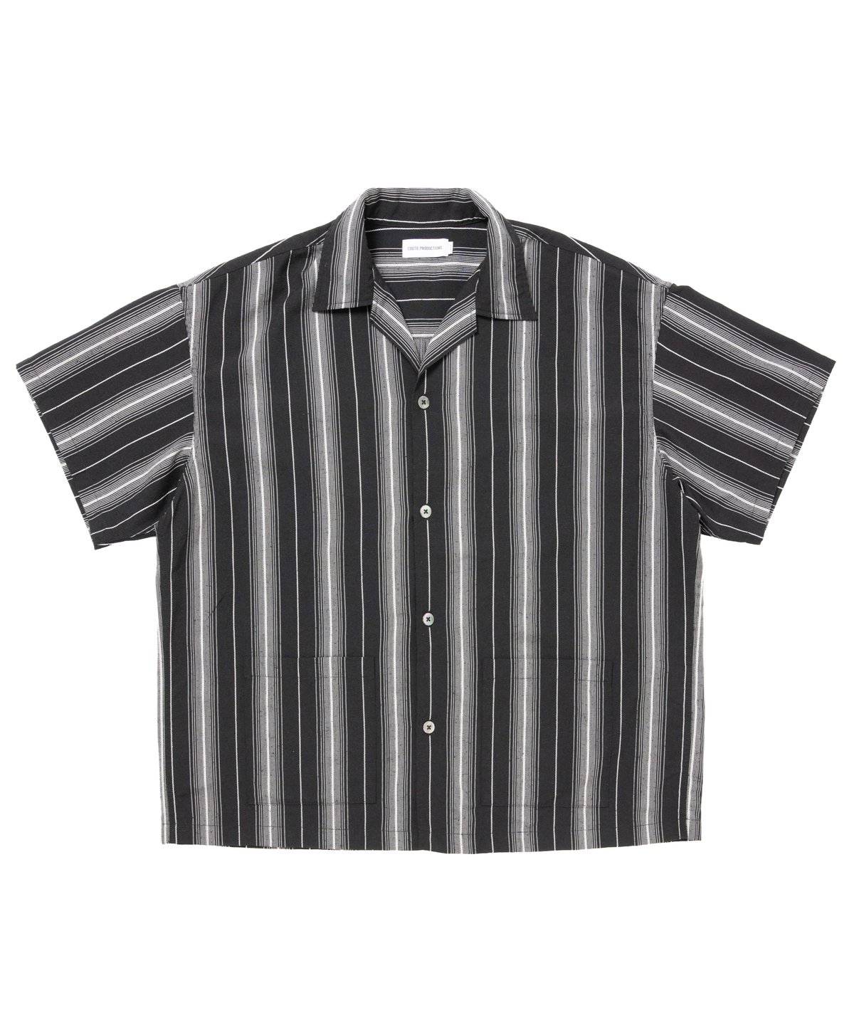 COOTIE | Dobby Chain Stripe S/S Cavana Shirt |