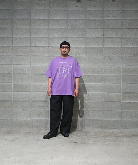 TIGHTBOOTH | TBPR / NEW GEAR S/S T-SHIRT | Purple