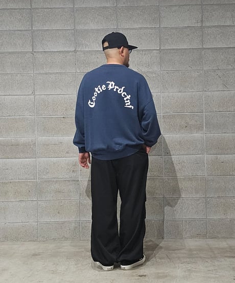 COOTIE | Venice Sweat Crew | Black