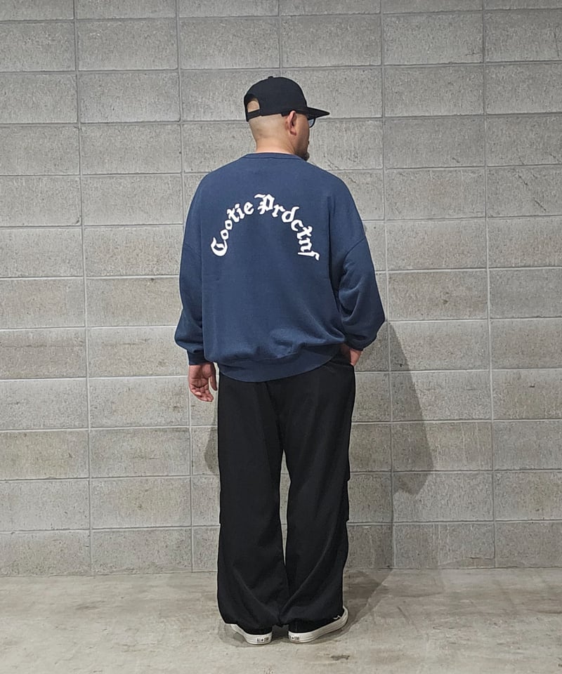 COOTIE | Venice Sweat Crew | Black | Work In Pr