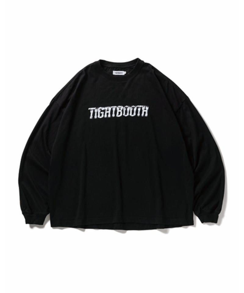 TIGHTBOOTH | METAL LOGO L/S T-SHIRT | BLACK | W