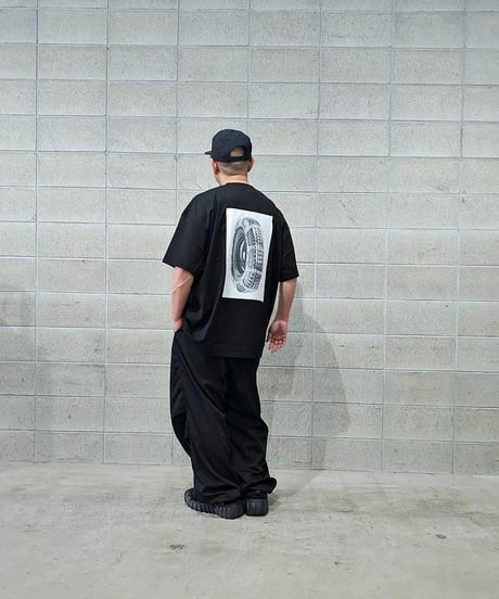 COOTIE | Print S/S Tee ( Tire with Chains ) | White