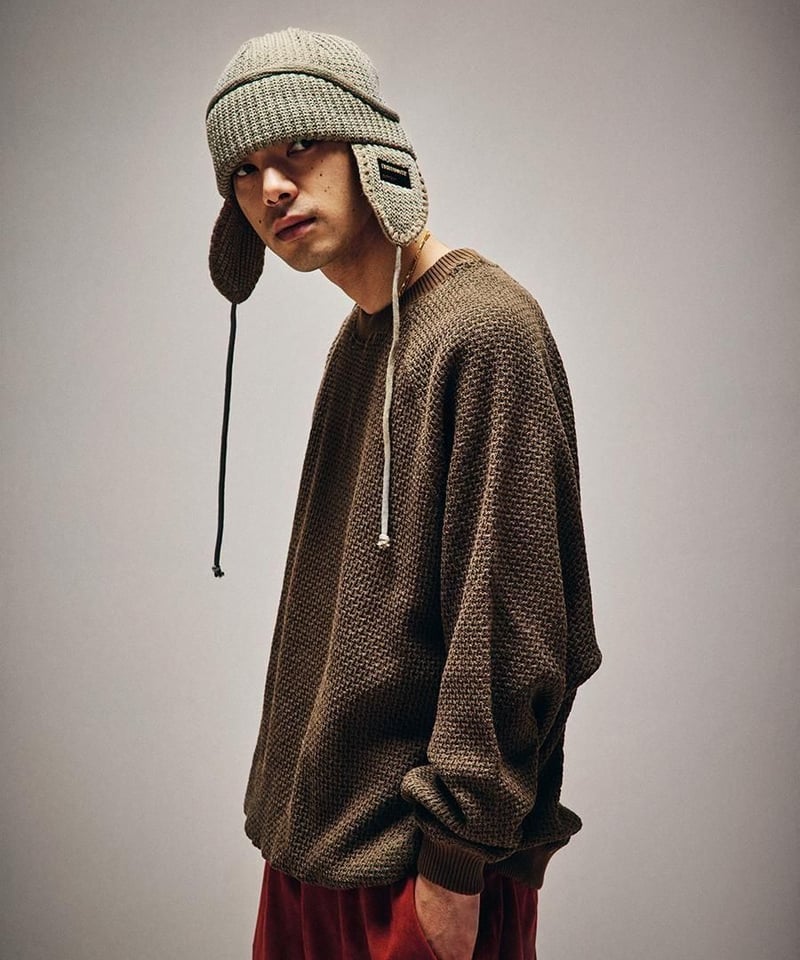 TIGHTBOOTH 耳あて付き ビーニー TIGHTBOOTH / FLIGHT BEANIE / GREEN | LATITUDE