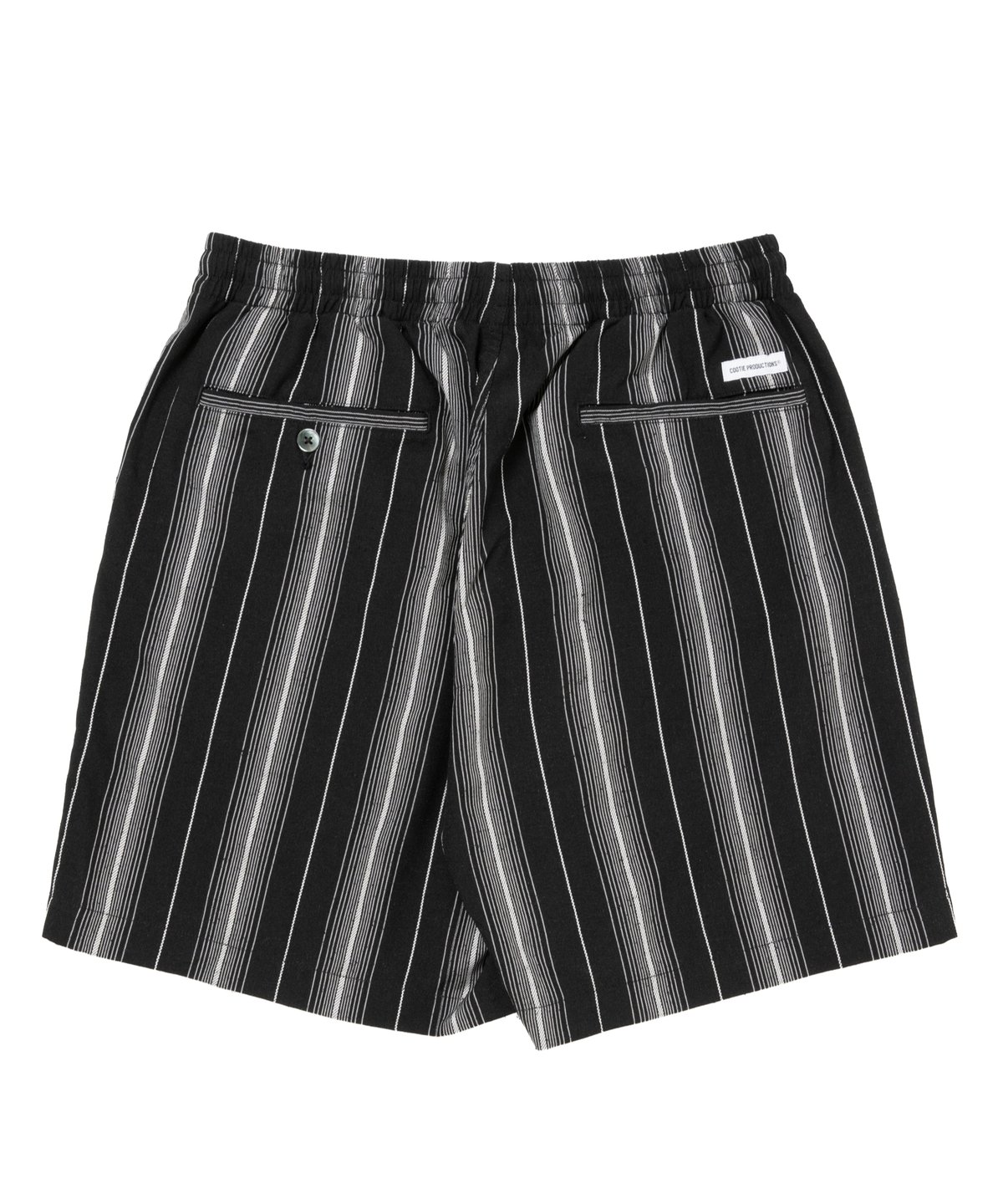 パンツ COOTIE PRODUCTIONS Stripe Easy Shorts COOTIE | Dobby Chain Stripe Easy Shorts | Black