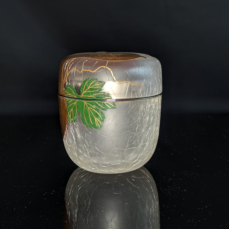 クリスタルガラス瓢蒔絵茶器（吉田華正） | 浦和 茶道具つかもと