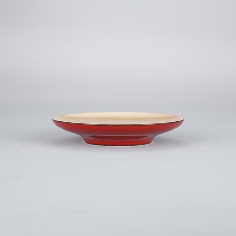 白岩有美：漆絵豆皿　はだかの王様
