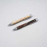 井上俊介：木軸ペン 銘木螺鈿UV漆
