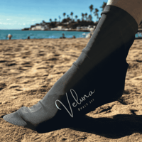 VELUNA ビーチソックス｜ビーチスポーツ用｜ブラック（Black）