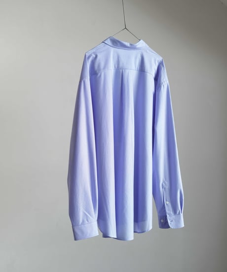KANEMASA PHIL. "46G Stripe Atmosphere Shirt"