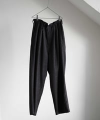 nonnotte "2-Tuck Draw Cord Wide Trousers"