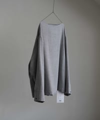 nonnotte "Draping Big Basque Shirt"