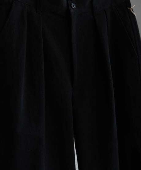 ULTERIOR "R/C West Point Tucked Mil-Trousers"