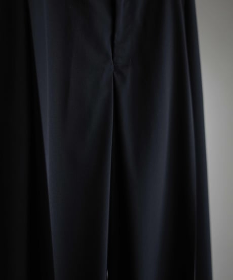 nonnotte "Draping Crotch Box Pleats 1Tuck Trousers"