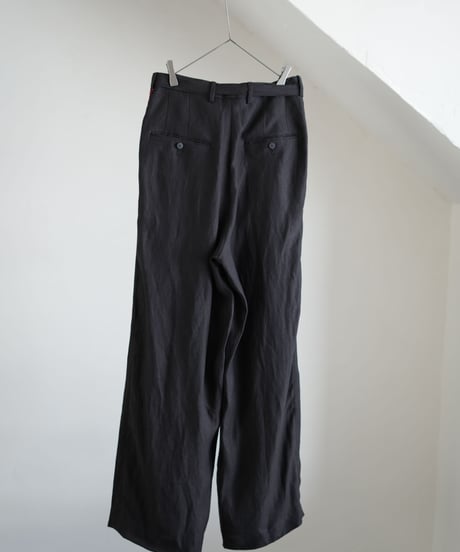 m's braque "Belted Tucked Baggy Pants"