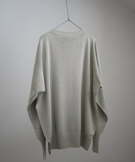 Olde H & Daughter "Silk Plain Stitch Crew L/S"