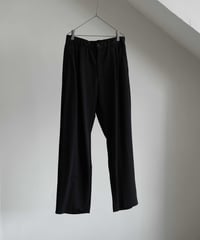 KANEMASA PHIL. "36G Nylon Tuck Easy Pants"