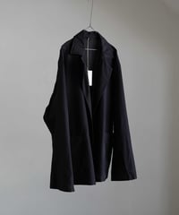 ULTERIOR "Washed Wool Silk Twill Sh-Jkt"