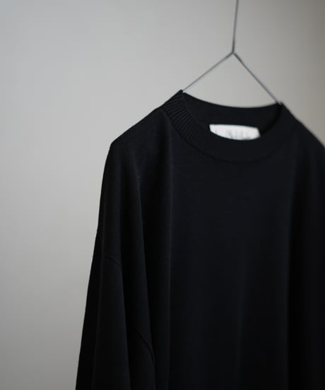 Olde H & Daughter "Silk Plain Stitch Crew L/S"