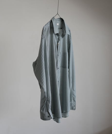 ULTERIOR "Super Light Wool Check Shirt"