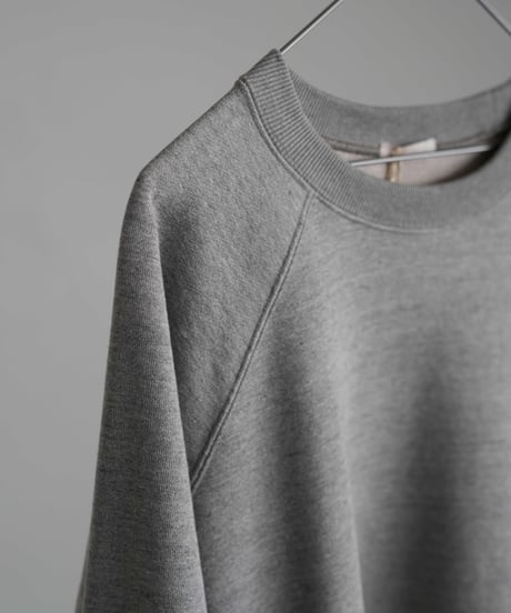 ULTERIOR "Faded Silky Terry Sweat Shirt"
