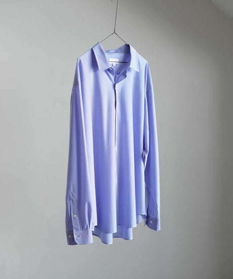 KANEMASA PHIL. "46G Stripe Atmosphere Shirt"