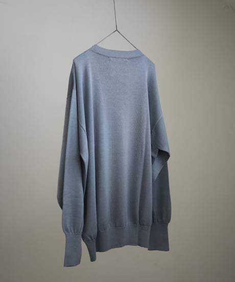 Olde H & Daughter "Silk Plain Stitch Crew L/S"