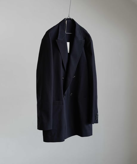 ULTERIOR "Wool Washi Stripe Db Jkt"