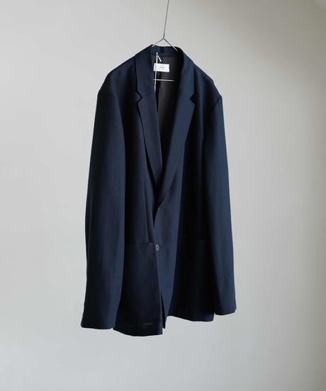 ATON "Twist Wool Linen Semi Double Jacket"