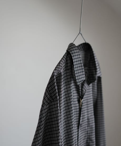ULTERIOR "Super Light Wool Check Shirt"