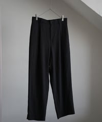 ATON "Silk Linen Mixing Loose Fit Pants"
