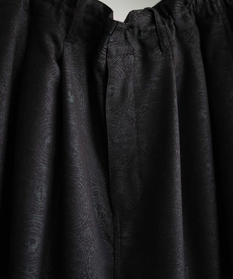 nonnotte "2-Tuck Draw Cord Wide Trousers"