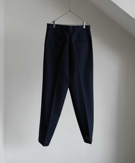 ATON "Twist Wool Linen Standard Pants"
