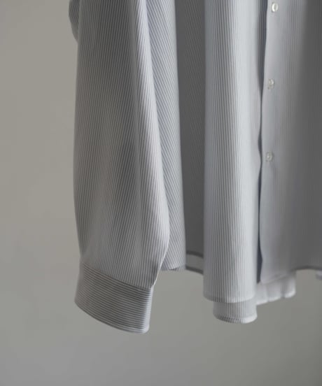 KANEMASA PHIL. "46G Stripe Atmosphere Shirt"
