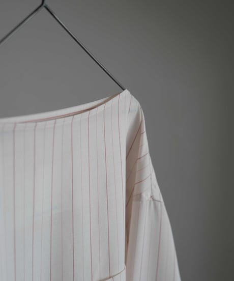 nonnotte "Draping Big Basque Shirt(With Pocket)"